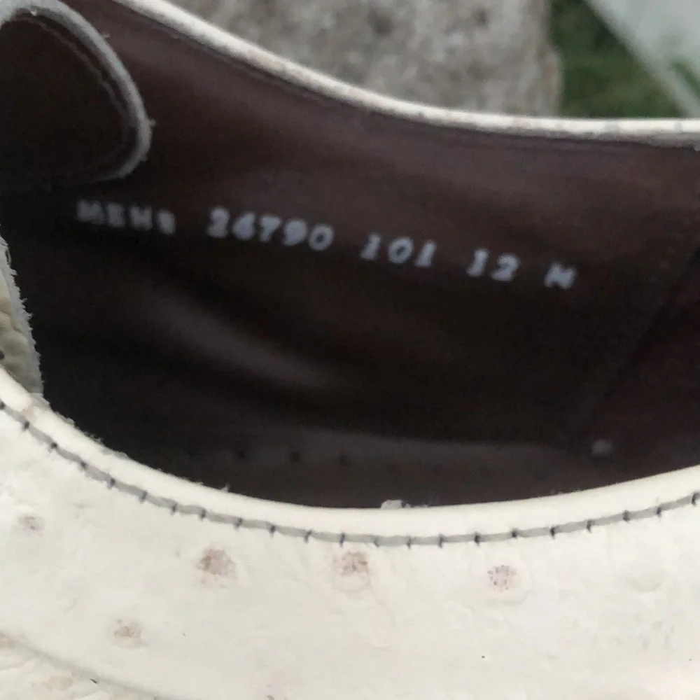 Stacy Adams Men’s Ivory Dress Up Shoes Size : 12M - Picture 5 of 13